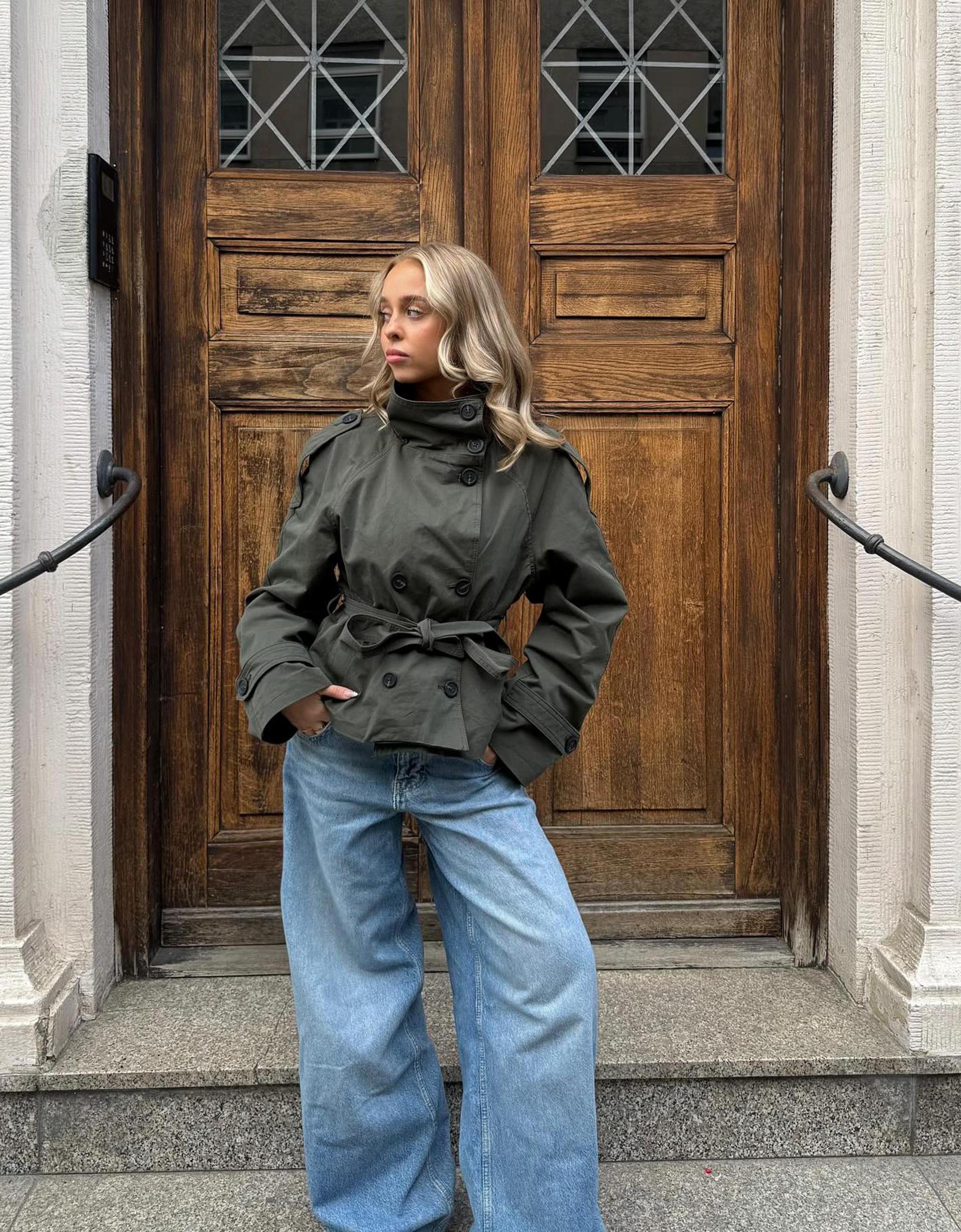 Mara™ | Kurzer Trenchcoat