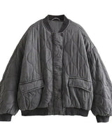 Selvia | Gepolsterte Bomberjacke