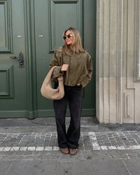 Noah™ | Bomberjacke aus Kunstvelours