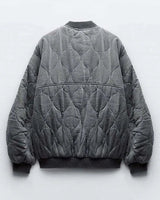 Selvia | Gepolsterte Bomberjacke