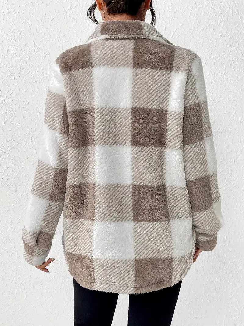Emilia™ | Karierte Herbstjacke