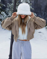 Sophie | Kurzgeschnittene Wolljacke