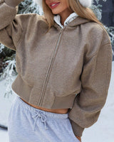 Sophie | Kurzgeschnittene Wolljacke