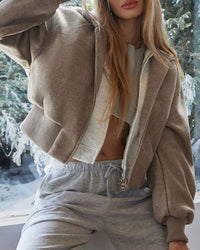 Sophie | Kurzgeschnittene Wolljacke