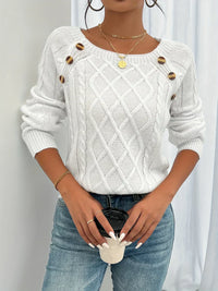 Lotte | Edle Kabelzugstrick-Winterpullover