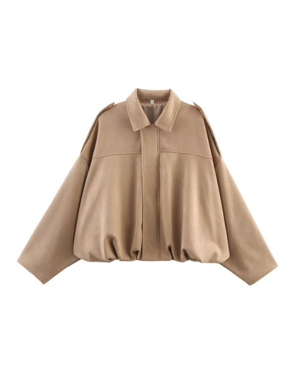 Noah™ | Bomberjacke aus Kunstvelours