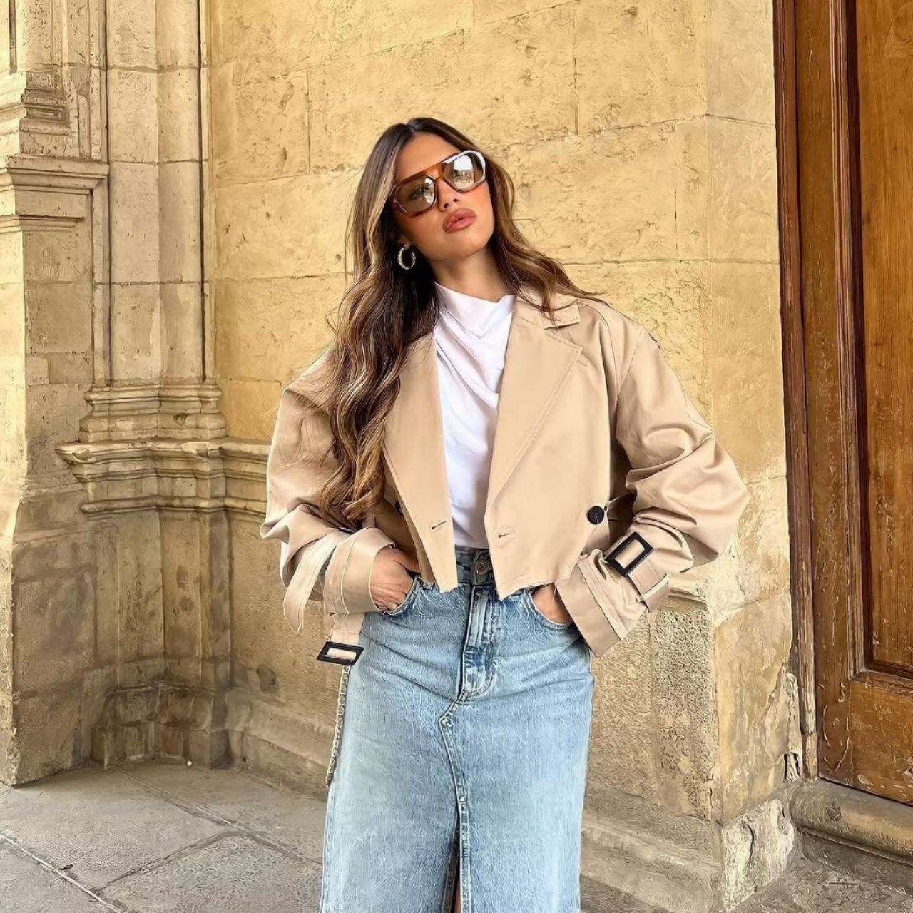 City Sleek | Stadtrischer Trenchcoat