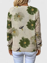 Annelies™ | Elegante Pullover mit Blumenmuster