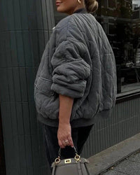 Selvia | Gepolsterte Bomberjacke