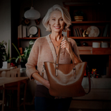 Nicole | Zeitloses Vintage-Umhängetasche