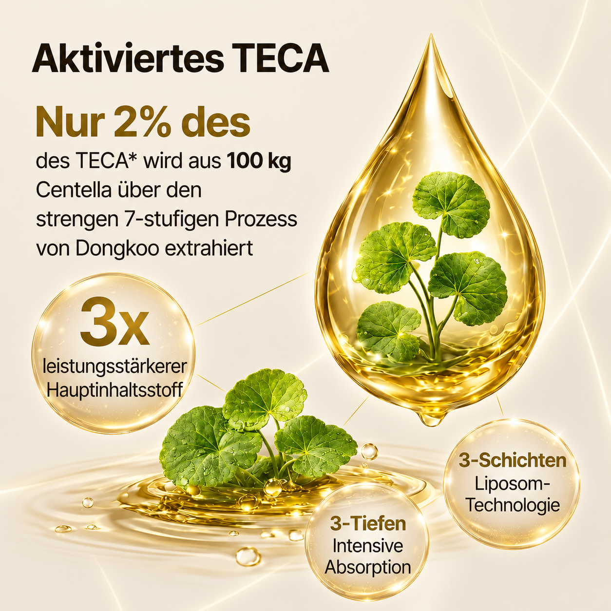 Koreanische Anti-Aging-Creme