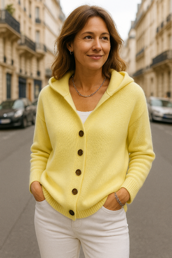 Éliane™ | Weicher Herbst-Strickcardigan