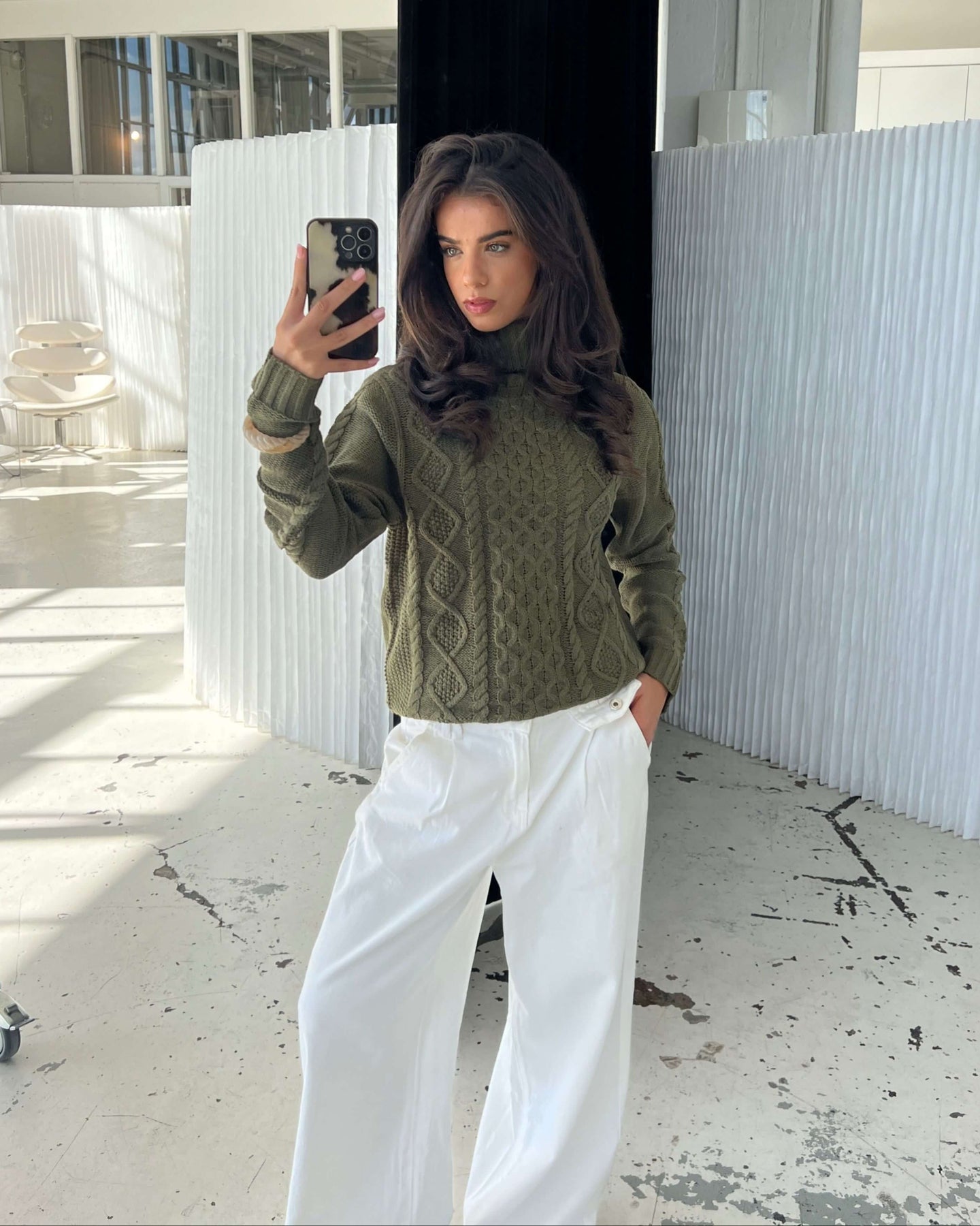 Sophie | Eleganter Rollkragenpullover