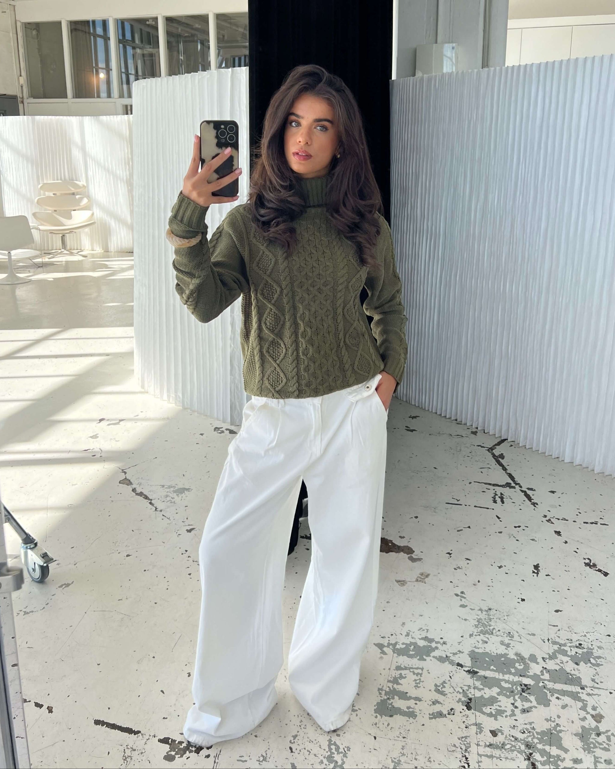 Sophie | Eleganter Rollkragenpullover