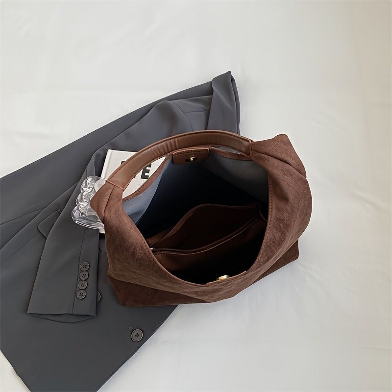 CELINA | Umhängetasche aus Veloursleder
