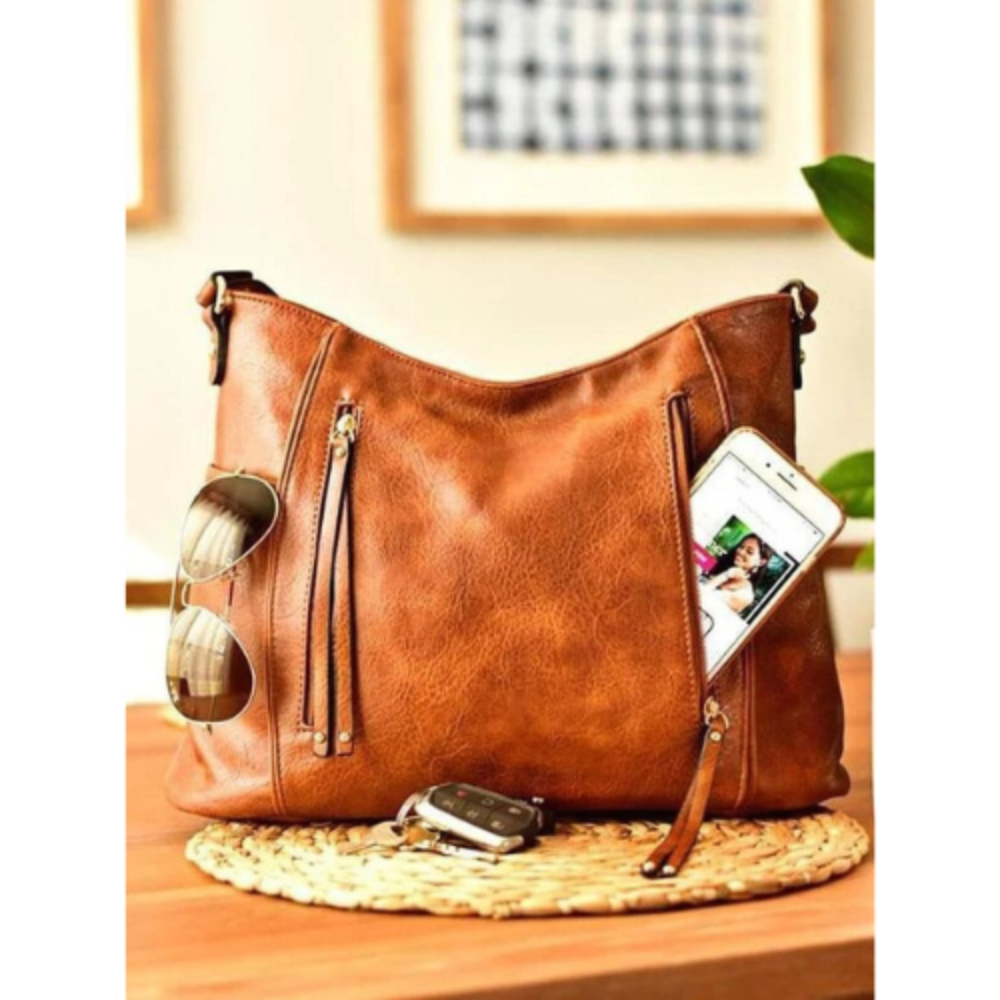Tessa | Vintage Schultertasche im klassischen und zeitlosen Design