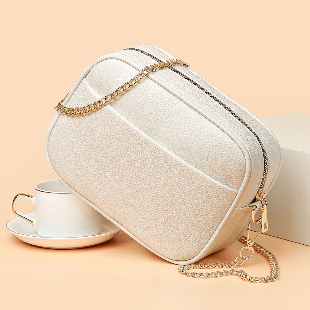 Ayla | Raffinierte PU Leder-Querträgertasche