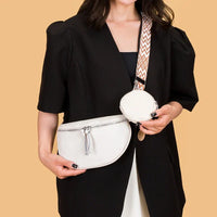 Hayley | Veredelte PU Leder-Schultertasche