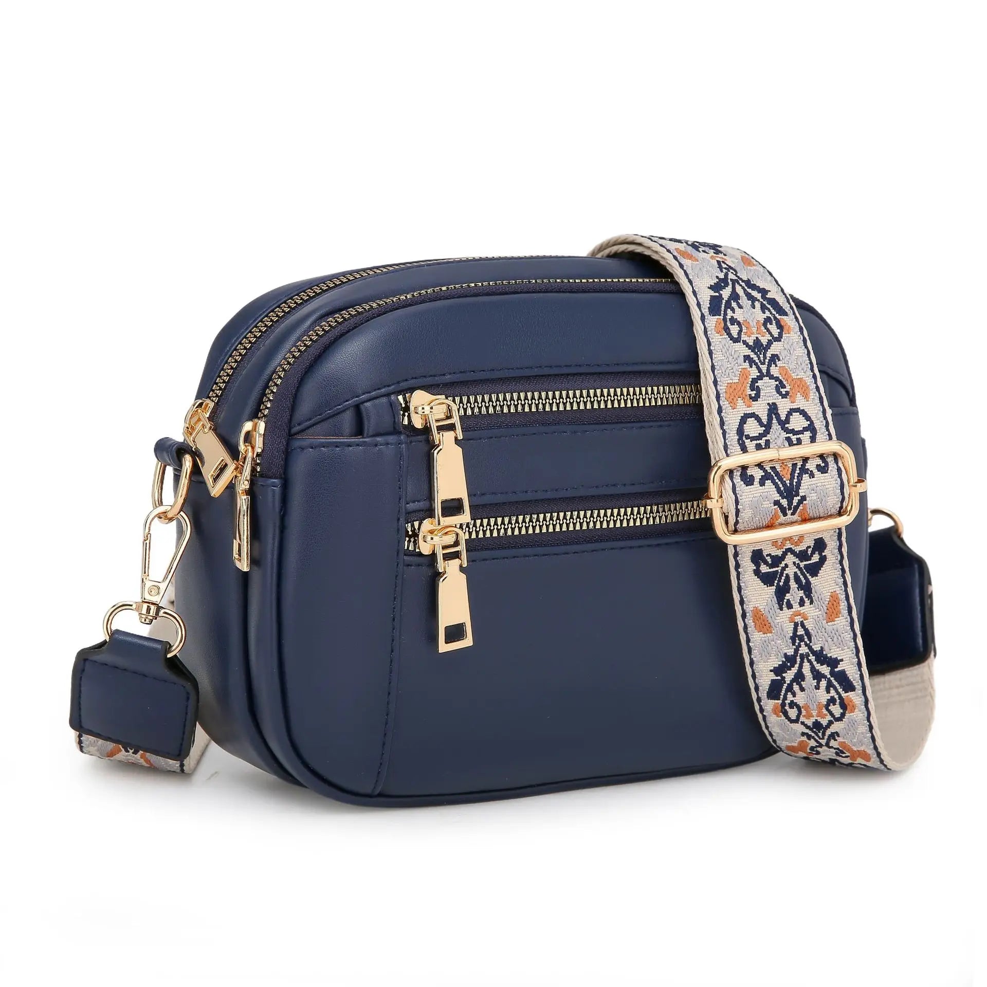Ayla | Raffinierte PU Leder-Querträgertasche