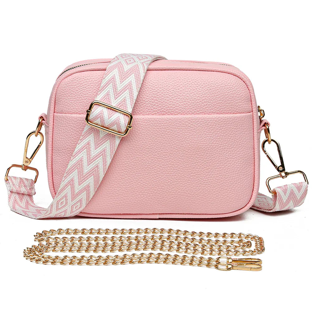Ayla | Raffinierte PU Leder-Querträgertasche
