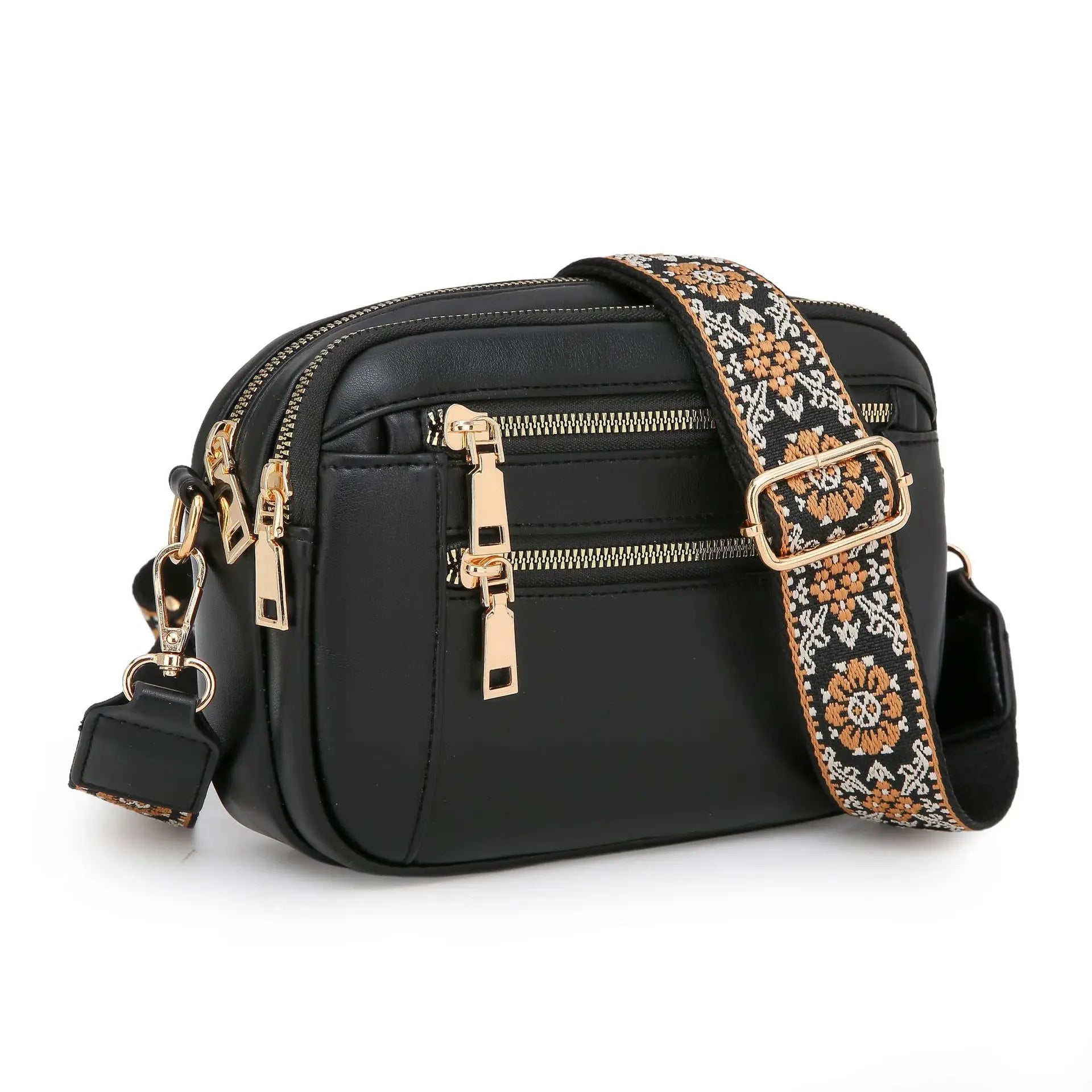 Ayla | Raffinierte PU Leder-Querträgertasche