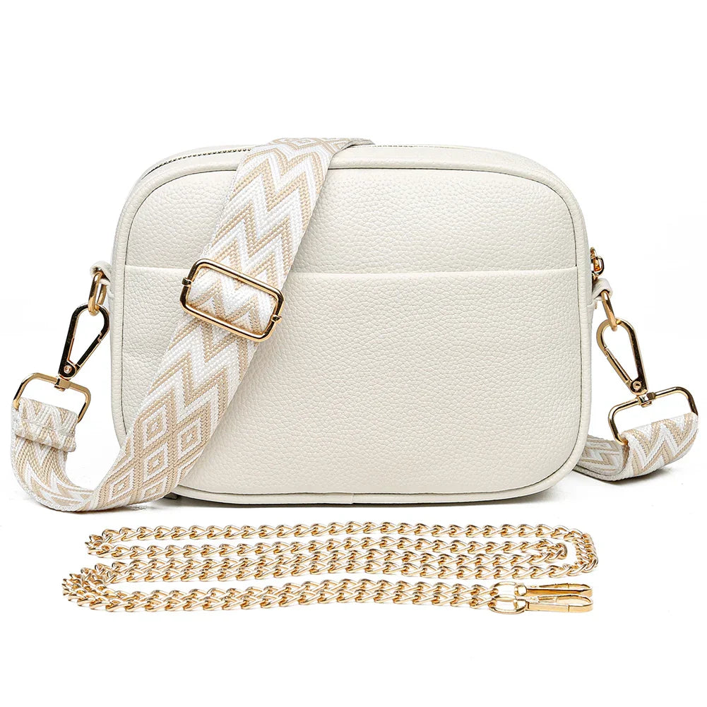 Ayla | Raffinierte PU Leder-Querträgertasche