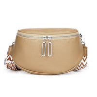 Indie | Finsläpierte PU Leder-Shoulderbag