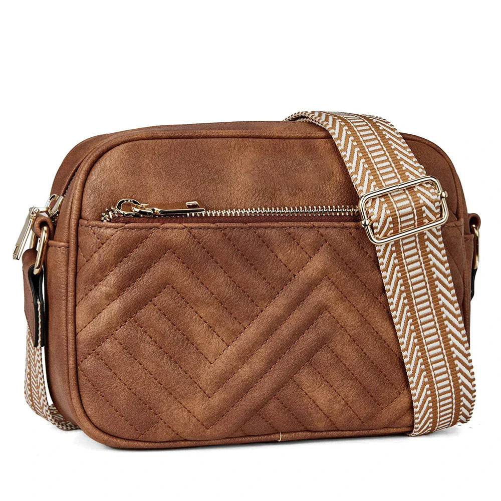 Ariana | Finnisches PU Leder Schultertasche