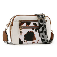 Ayla | Raffinierte PU Leder-Querträgertasche