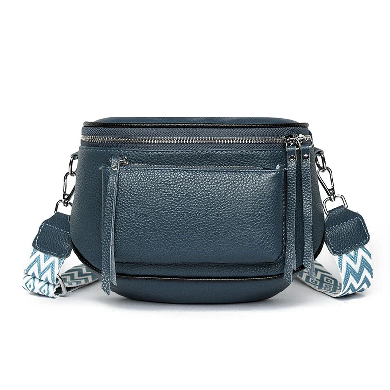 Elsie | Raffinierte PU Lederaxeltasche