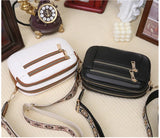Violett | Finsk PU Leder Schultertasche