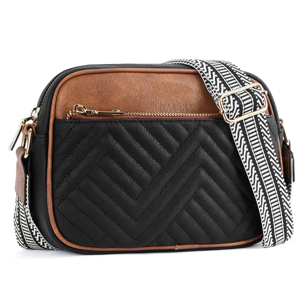 Ariana | Finnisches PU Leder Schultertasche