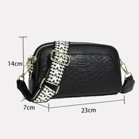 Amara | Verfeinertes PU Leder Schultertasche