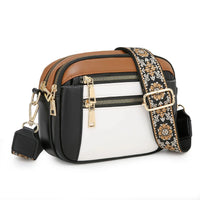 Ayla | Raffinierte PU Leder-Querträgertasche