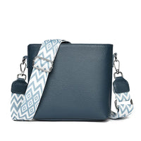 Matilda | Finnisches PU Leder Schultertasche
