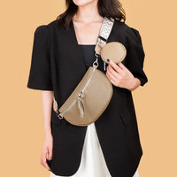 Hayley | Veredelte PU Leder-Schultertasche