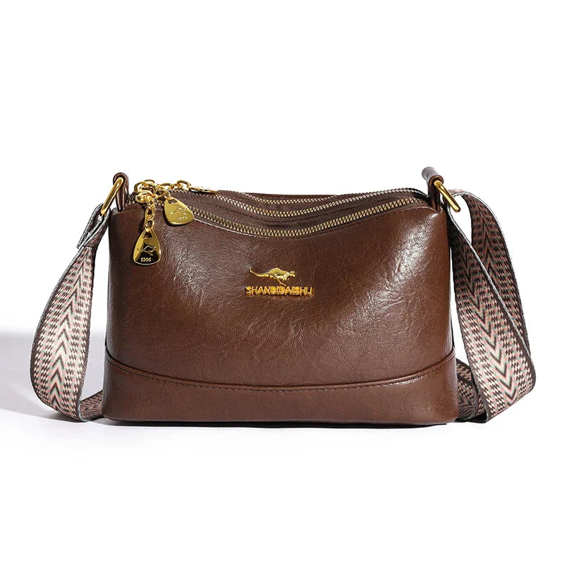 Addison | Finnische PU Leder-Axelrew Tasche