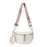 Hayley | Veredelte PU Leder-Schultertasche