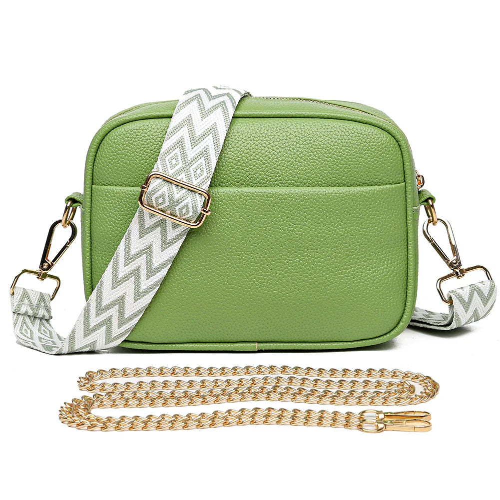 Ayla | Raffinierte PU Leder-Querträgertasche