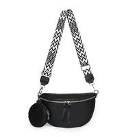 Hayley | Veredelte PU Leder-Schultertasche