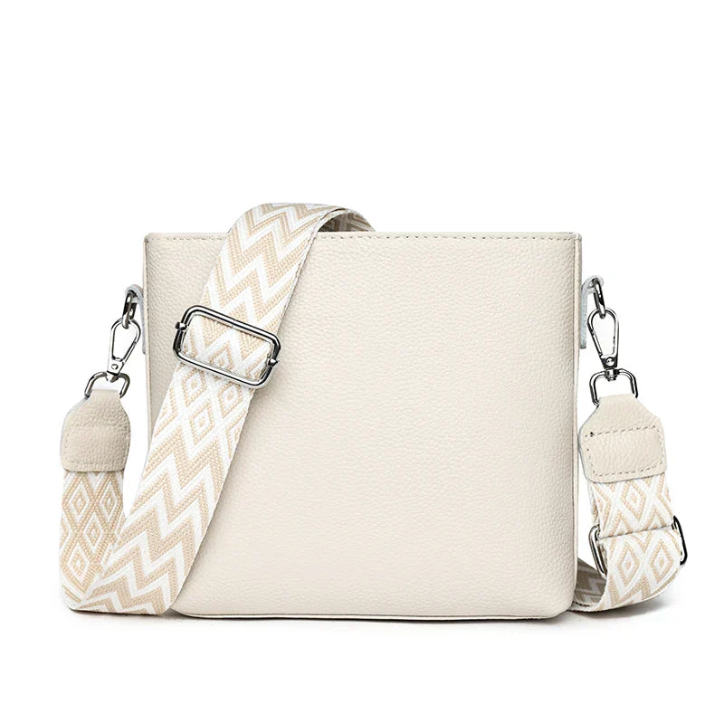 Matilda | Finnisches PU Leder Schultertasche
