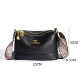 Addison | Finnische PU Leder-Axelrew Tasche