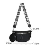 Hayley | Veredelte PU Leder-Schultertasche
