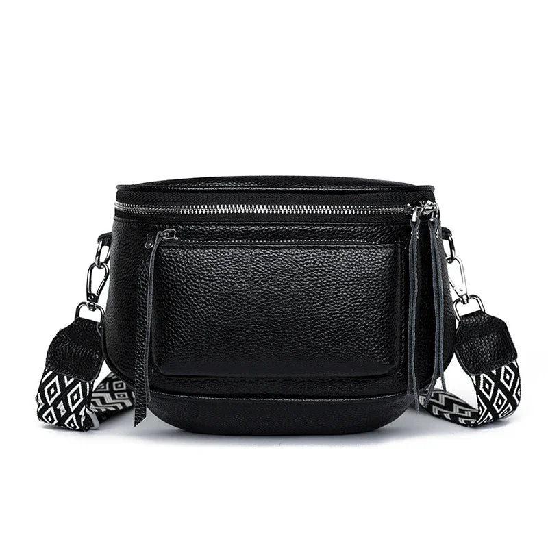 Elsie | Raffinierte PU Lederaxeltasche