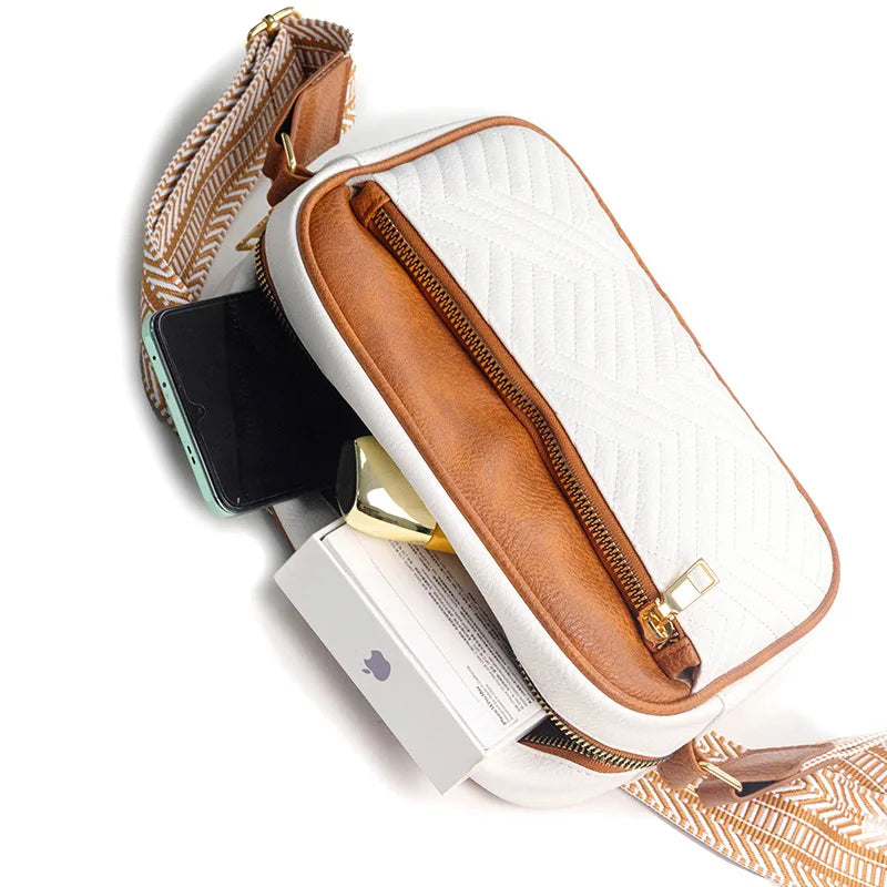 Ariana | Finnisches PU Leder Schultertasche