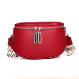 Indie | Finsläpierte PU Leder-Shoulderbag