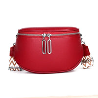 Indie | Finsläpierte PU Leder-Shoulderbag