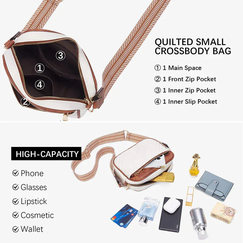 Ariana | Finnisches PU Leder Schultertasche