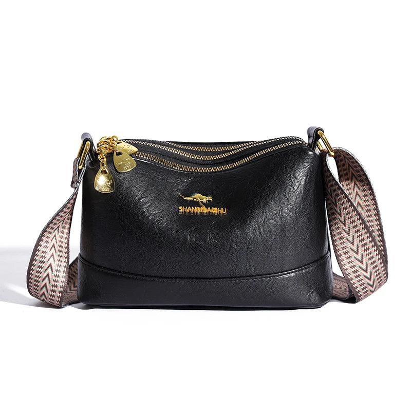 Addison | Finnische PU Leder-Axelrew Tasche