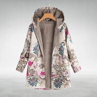 Rosalie™ | Stilvolle Fleecejacke mit Blumenmuster
